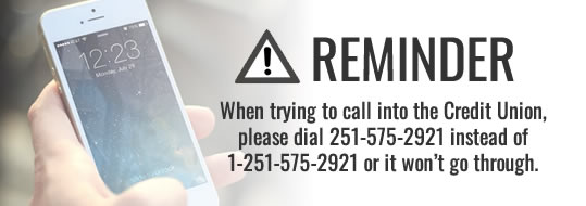 Reminder, call 251 575 2921 instead of 1 251 575 2921